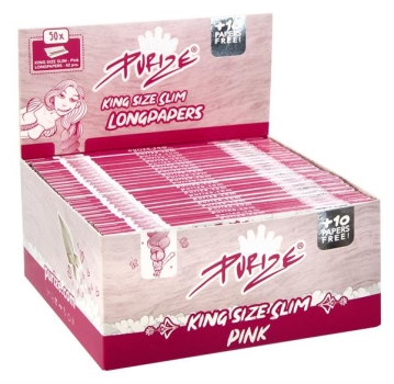 PURIZE® PINK King Size Slim 50er Box